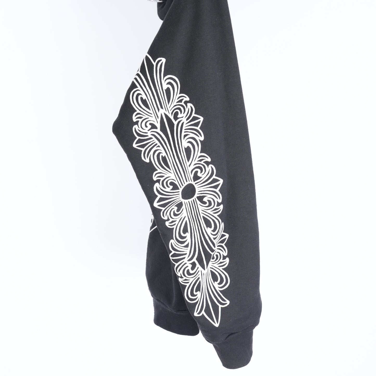 CHROME HEARTS LOGO VINTAGE THERMAL LINED HOODIE