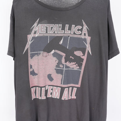 VINTAGE THRASHED METALLICA KILL EM ALL TEE