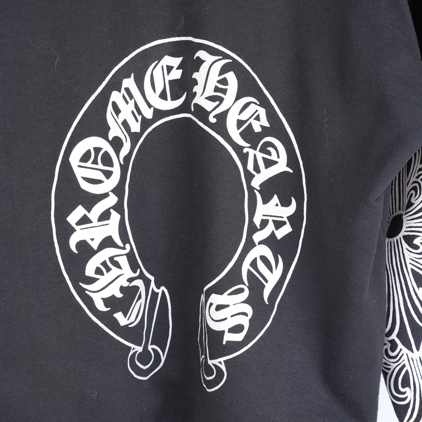 CHROME HEARTS LOGO VINTAGE THERMAL LINED HOODIE