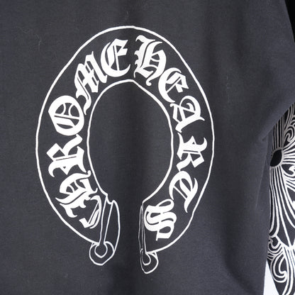 CHROME HEARTS LOGO VINTAGE THERMAL LINED HOODIE