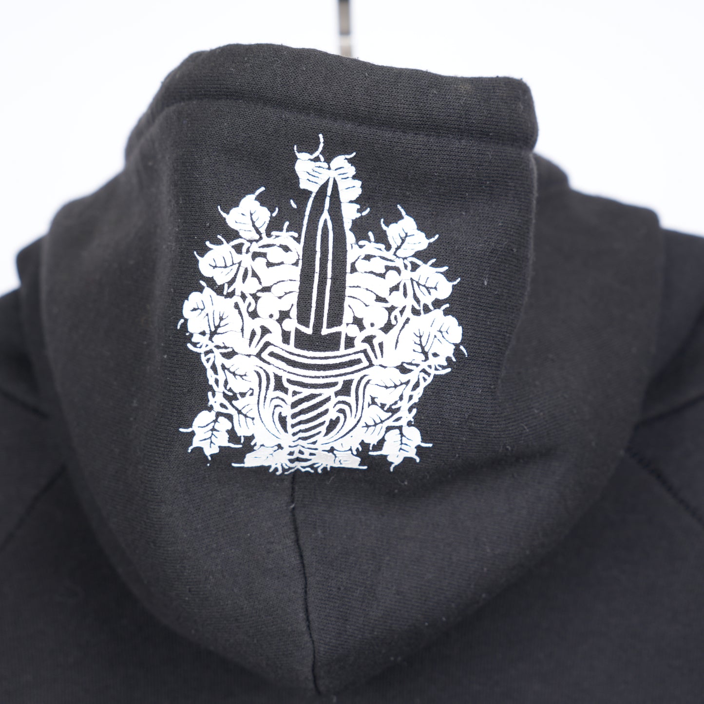 CHROME HEARTS LOGO VINTAGE THERMAL LINED HOODIE