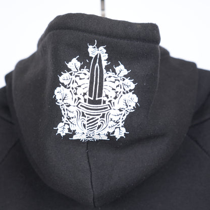CHROME HEARTS LOGO VINTAGE THERMAL LINED HOODIE