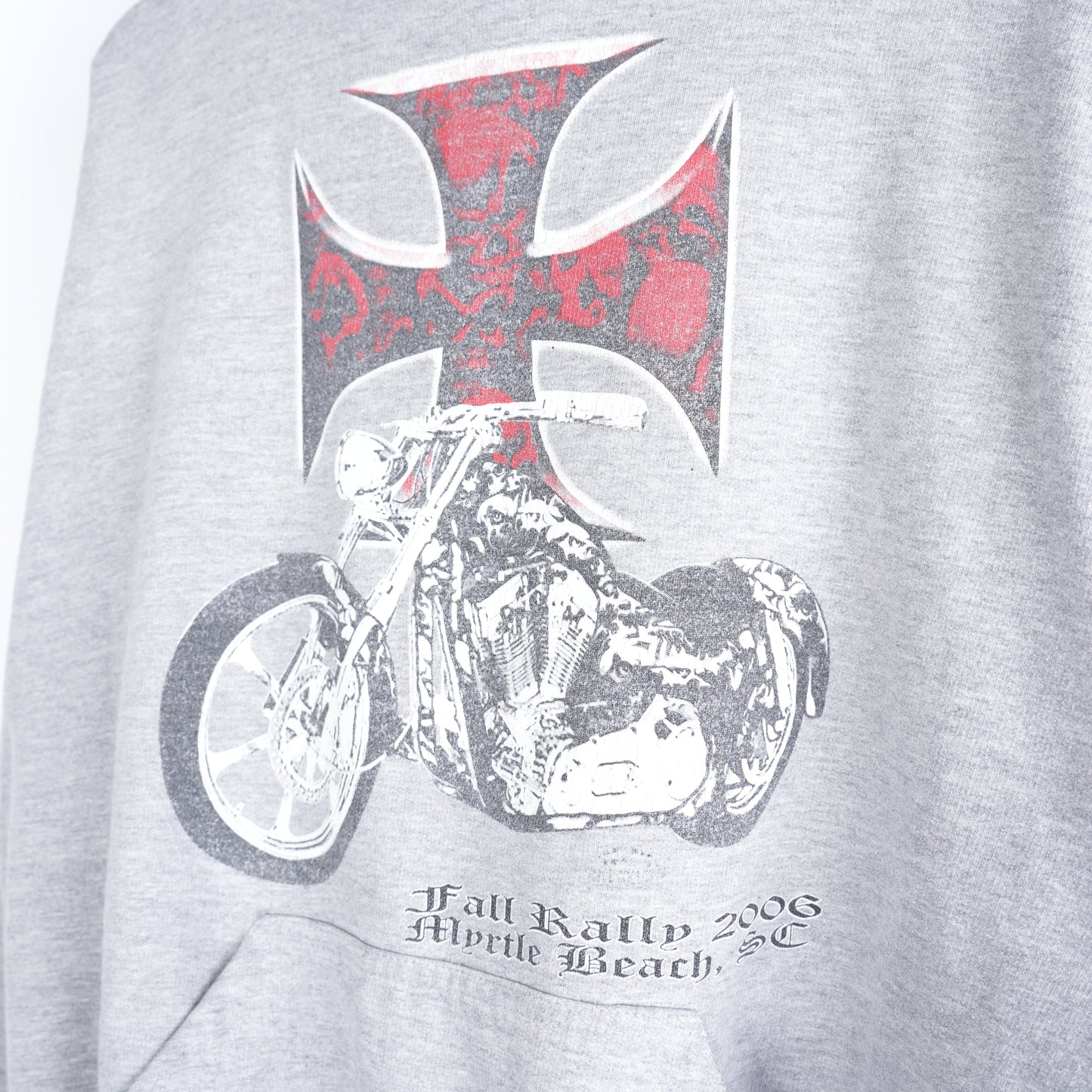 VINTAGE RAGWEAR BIKER HOODIE