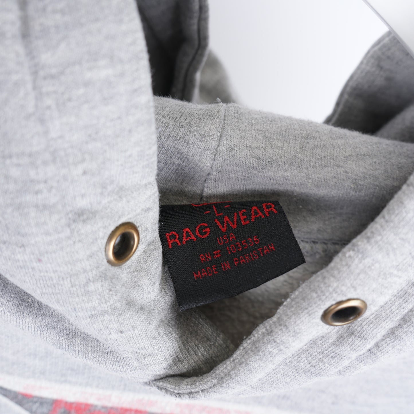 VINTAGE RAGWEAR BIKER HOODIE