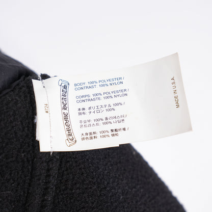 CHROME HEARTS HORSESHOE EMBROIDERED QUARTER ZIP FLEECE JACKET