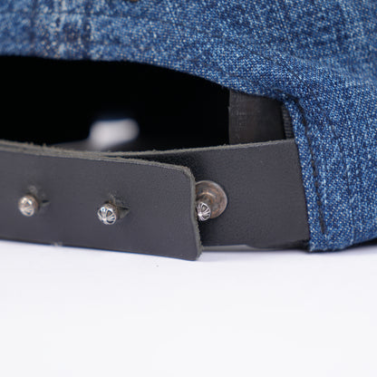 CHROME HEARTS DAGGER EMBROIDERED DENIM HAT