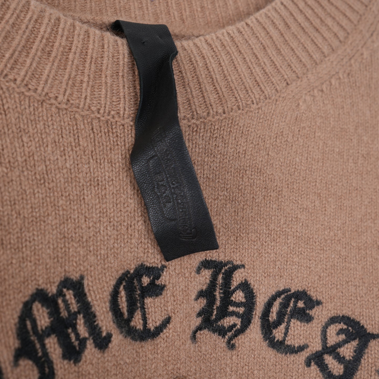 CHROME HEARTS TRIPLE CROSS CASHMERE SWEATER