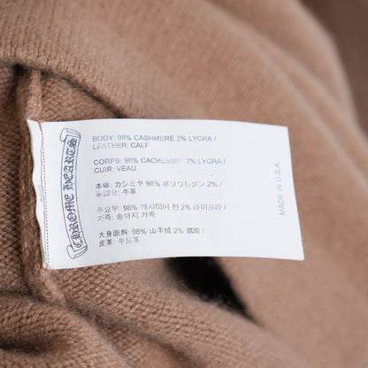 CHROME HEARTS TRIPLE CROSS CASHMERE SWEATER
