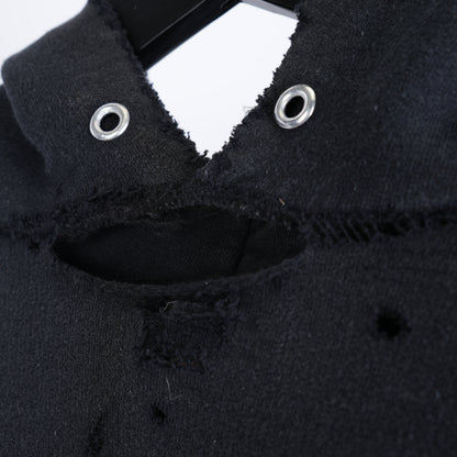 VINTAGE BOXY FADED DISTRESSED HOODIE