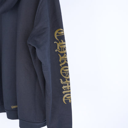 CHROME HEARTS BROWN SCROLL HOODIE