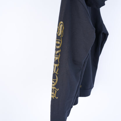 CHROME HEARTS BROWN SCROLL HOODIE