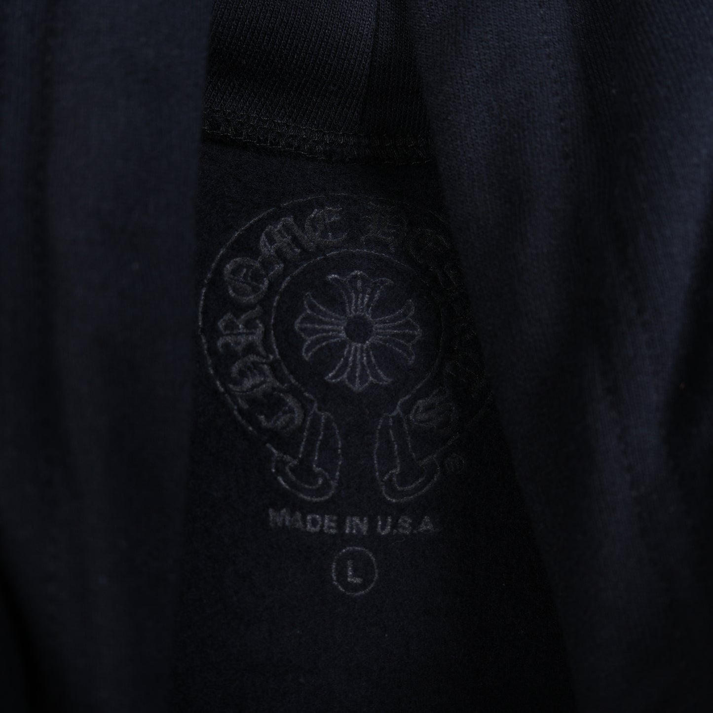 CHROME HEARTS BROWN SCROLL HOODIE