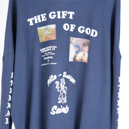 PALY HOLLYWOOD BOXY JESUS LOVES YOU THERMAL LONG SLEEVE