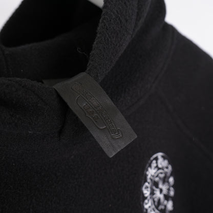 CHROME HEARTS HORSESHOE EMBROIDERED FLEECE JACKET