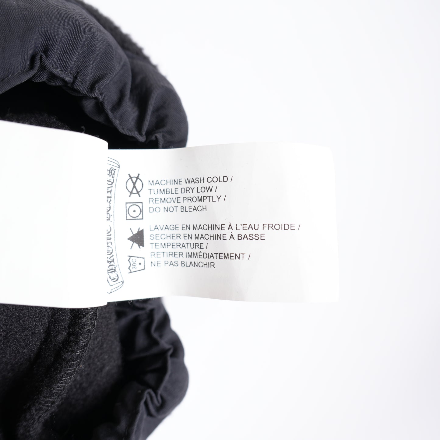 CHROME HEARTS HORSESHOE EMBROIDERED FLEECE JACKET