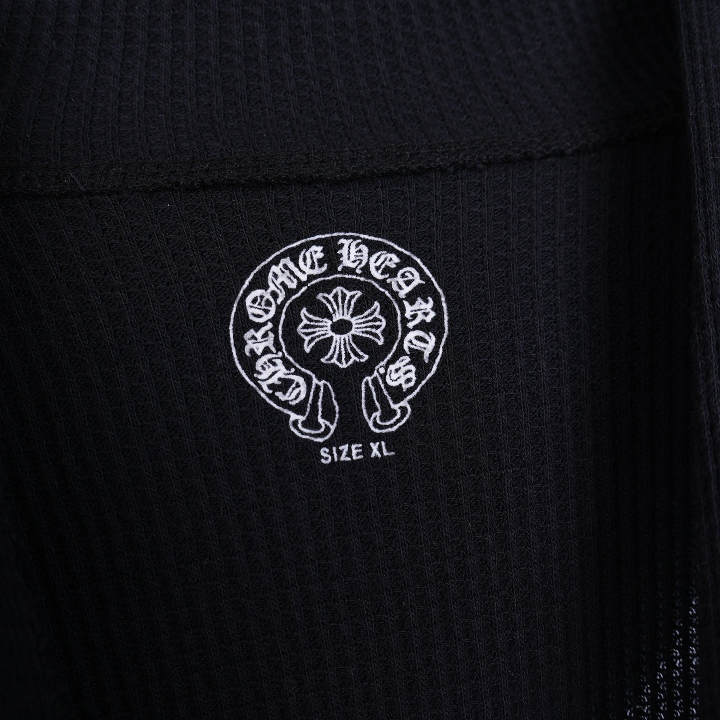 CHROME HEARTS THERMAL HOODED LONG SLEEVE