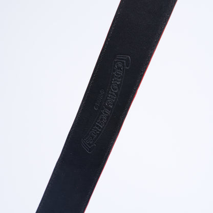 CHROME HEARTS RED GUNSLINGER BELT