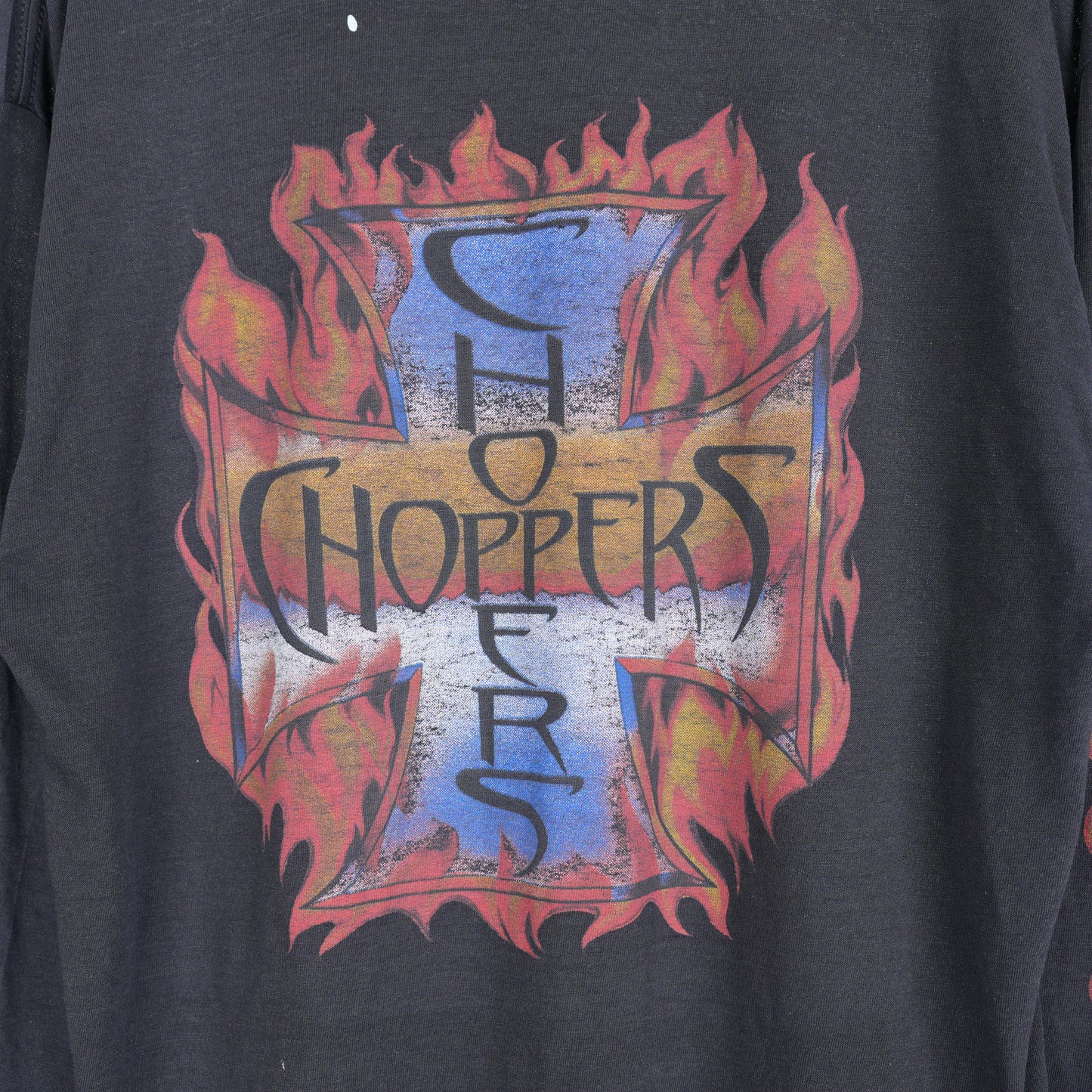 WCC FLAME LOGO LONG SLEEVE FADED SHIRT