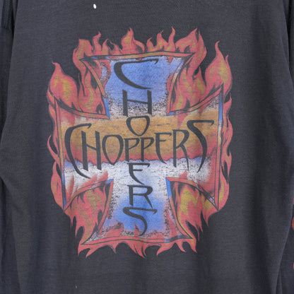 WCC FLAME LOGO LONG SLEEVE FADED SHIRT