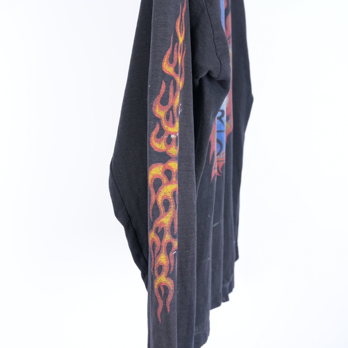 WCC FLAME LOGO LONG SLEEVE FADED SHIRT