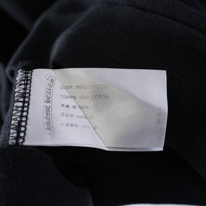CHROME HEARTS FNF PURPLE LOGO FLEUR SLEEVE HOODIE