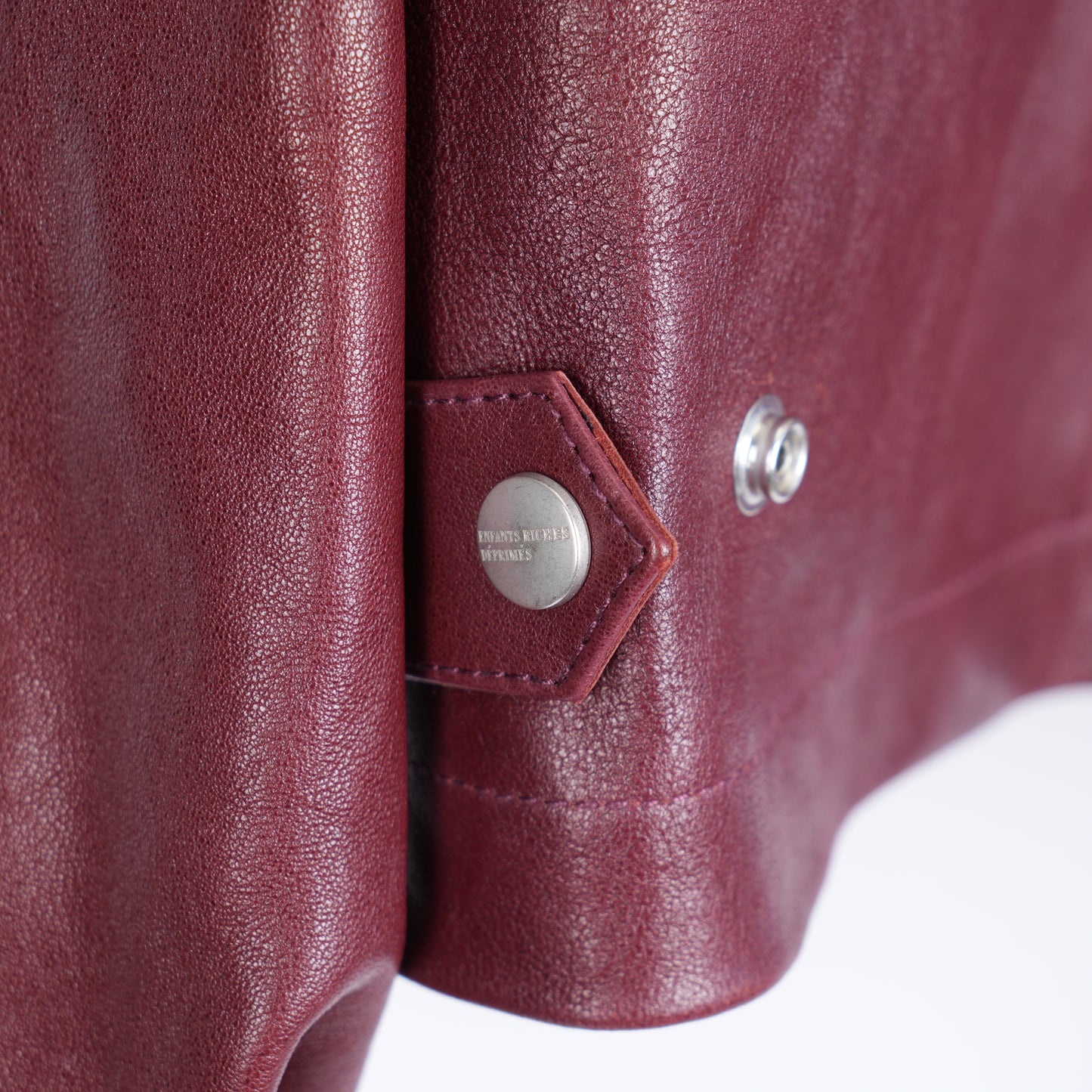 ERD RED LEATHER JACKET