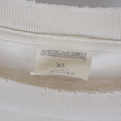 MARLBORO DISTRESSED WHITE T-SHIRT