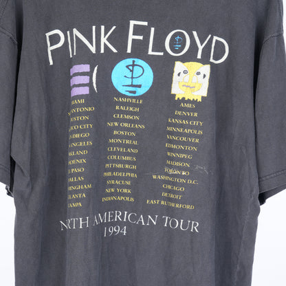 PINK FLOYD BLACK NORTH AMERICAN TOUR 1994 T-SHIRT