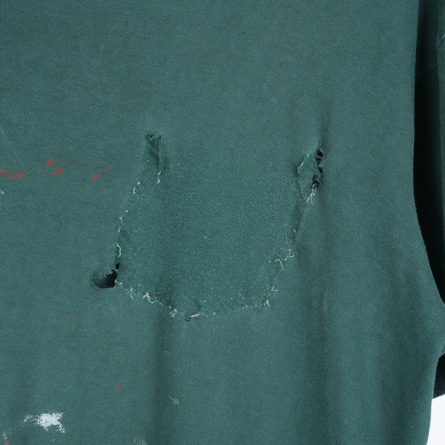 BLANK VINTAGE GREEN POCKET T-SHIRT