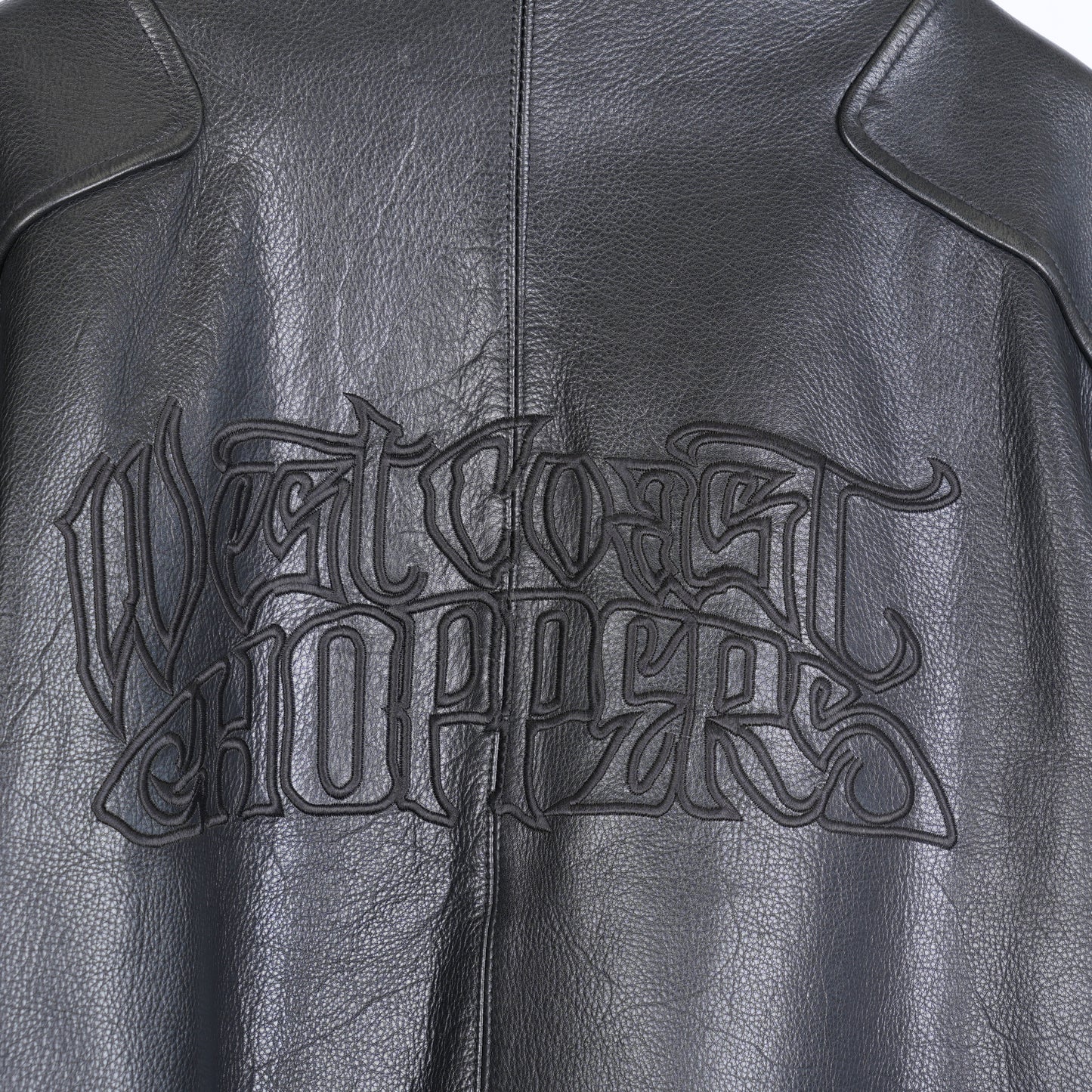 VINTAGE WEST COAST CHOPPERS BIKER LEATHER JACKET