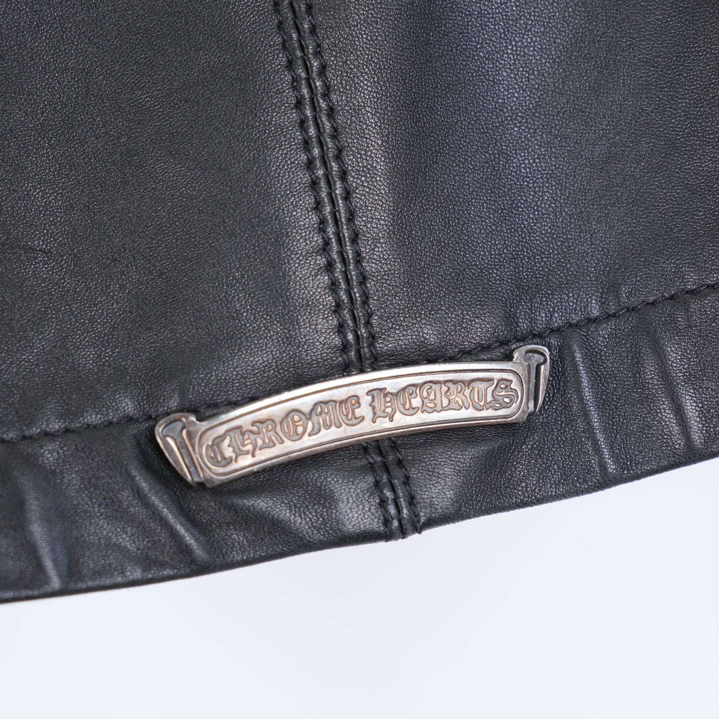CHROME HEARTS EZ RIDER BIKER QUARTER ZIP JACKET