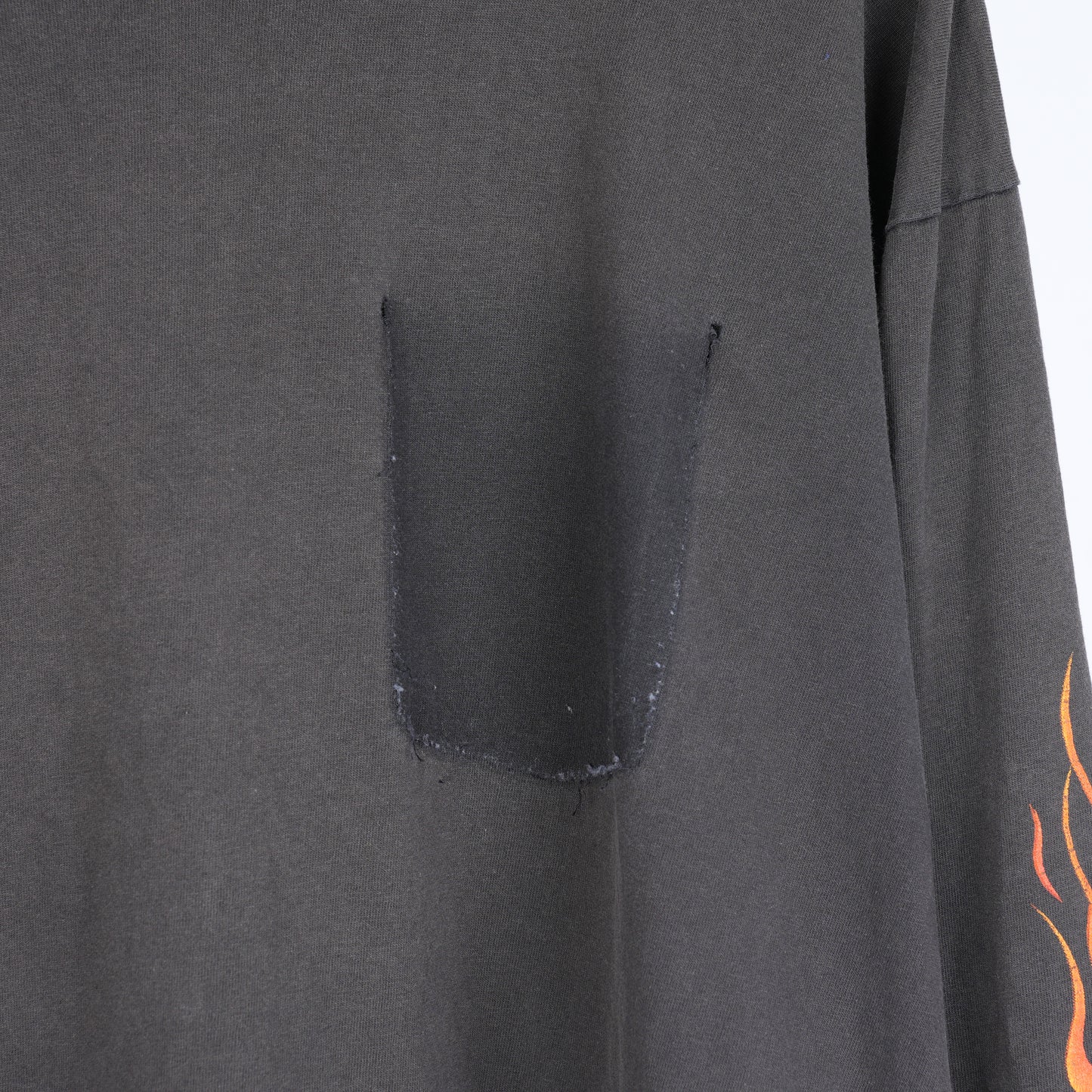 HARLEY DAVIDSON FADED FLAME POCKET T-SHIRT