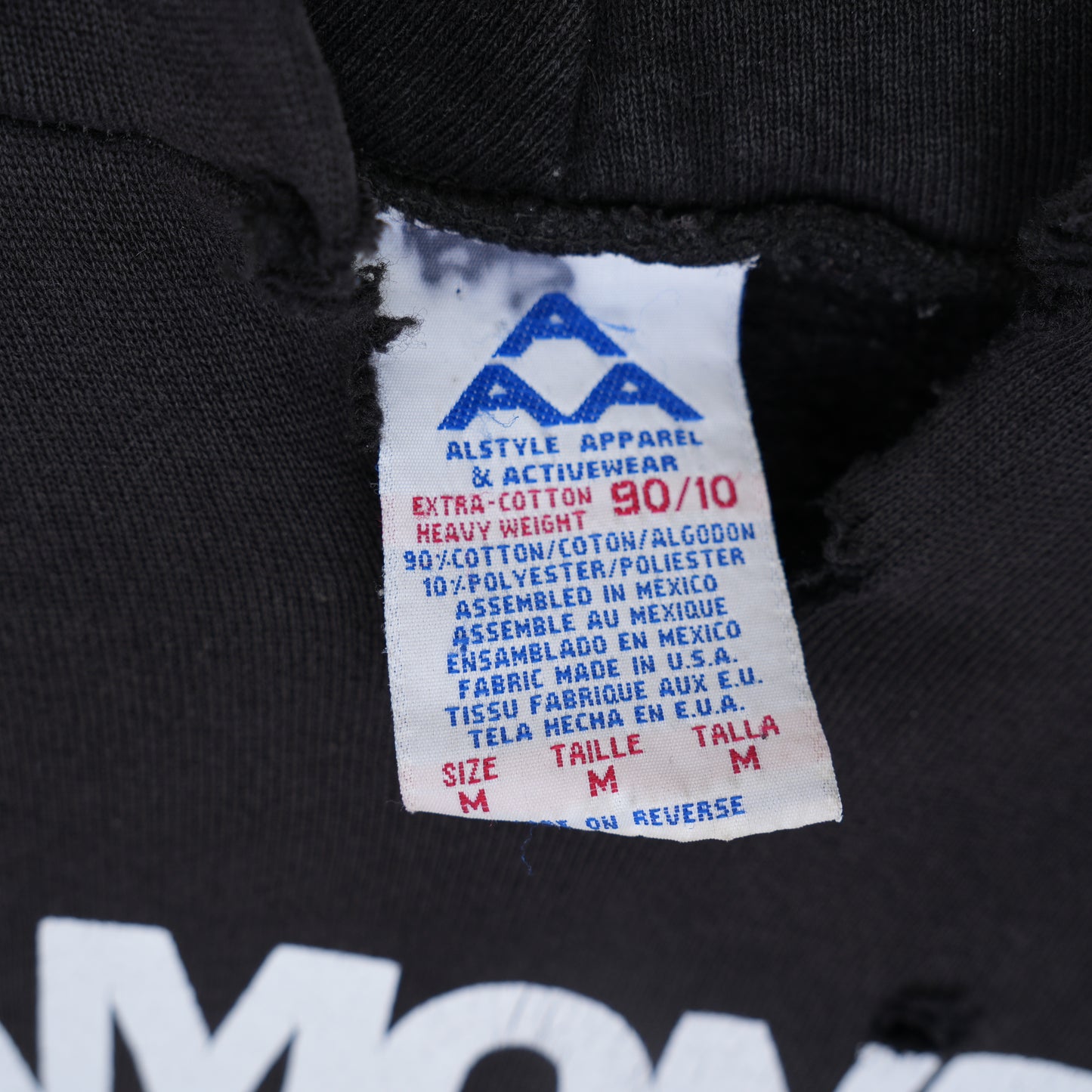 VINTAGE RAMONES THRASHED HOODIE