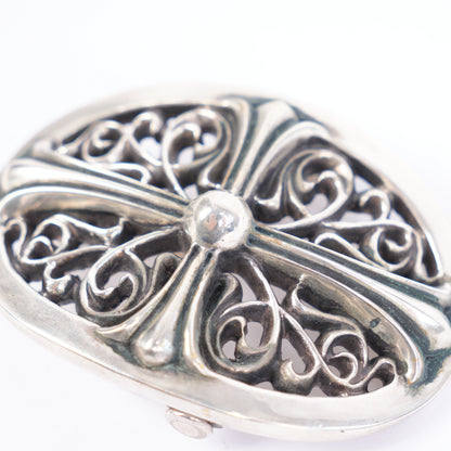 CHROME HEARTS CROSS OVAL BUCKLE BRAND NEW