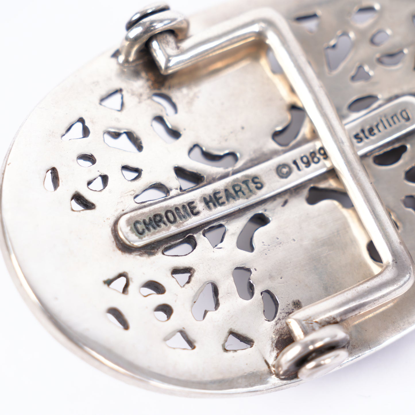 CHROME HEARTS CROSS OVAL BUCKLE BRAND NEW