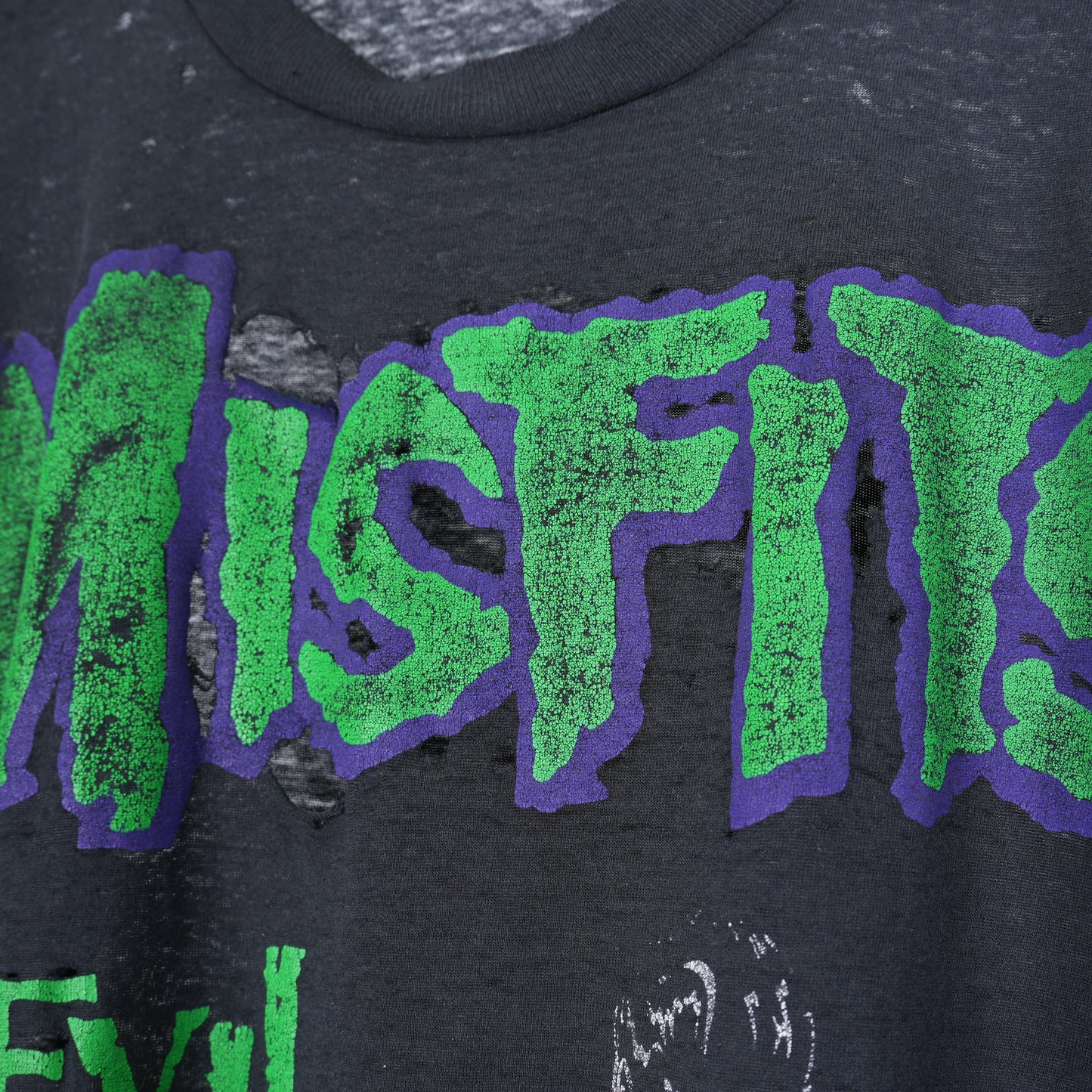 MISFITS EVIL NEVER DIES TEE SHIRT