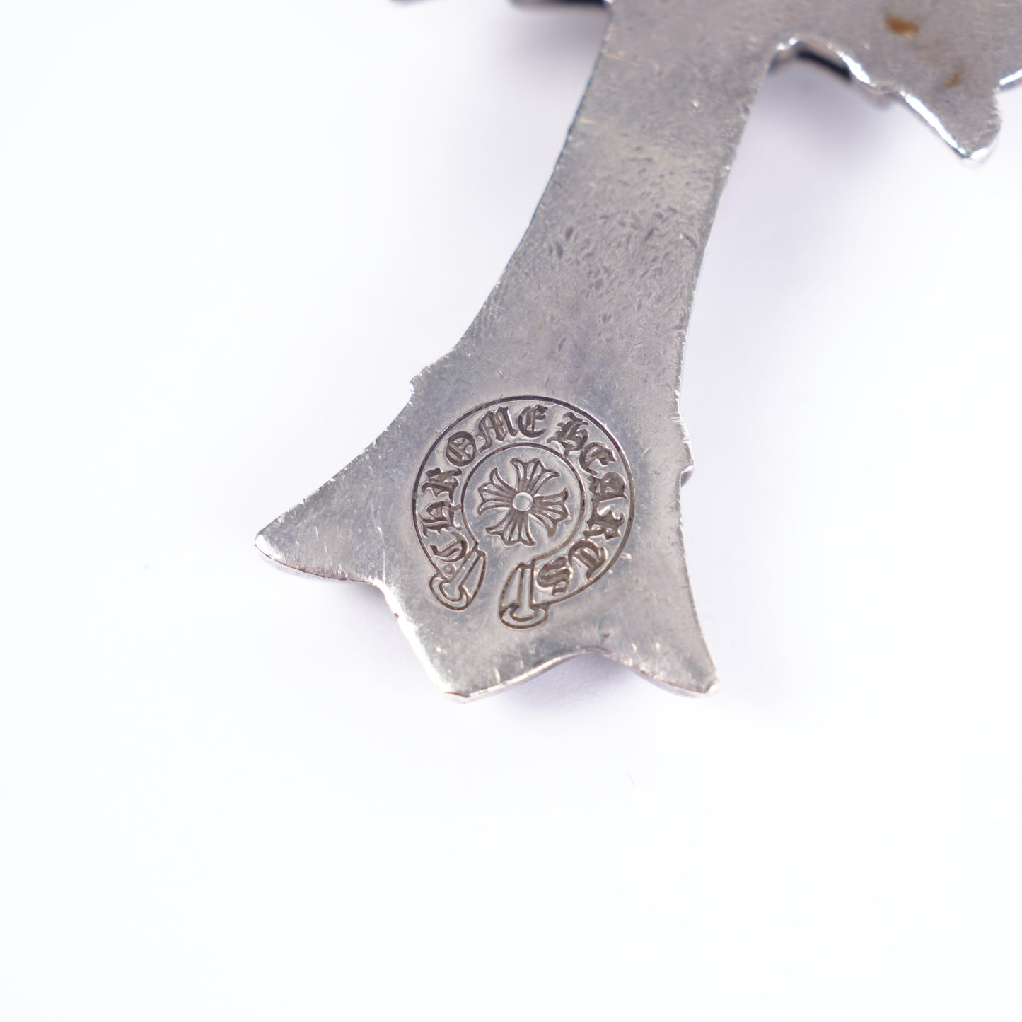 CHROME HEARTS LARGE DOUBLE MALTESE CROSS PENDANT