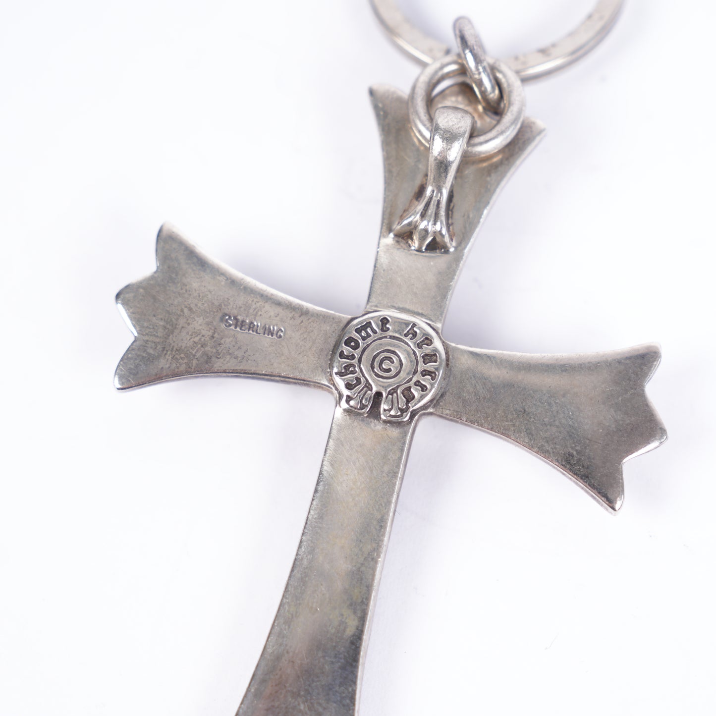 CHROME HEARTS CROSS PENDANT KEYCHAIN