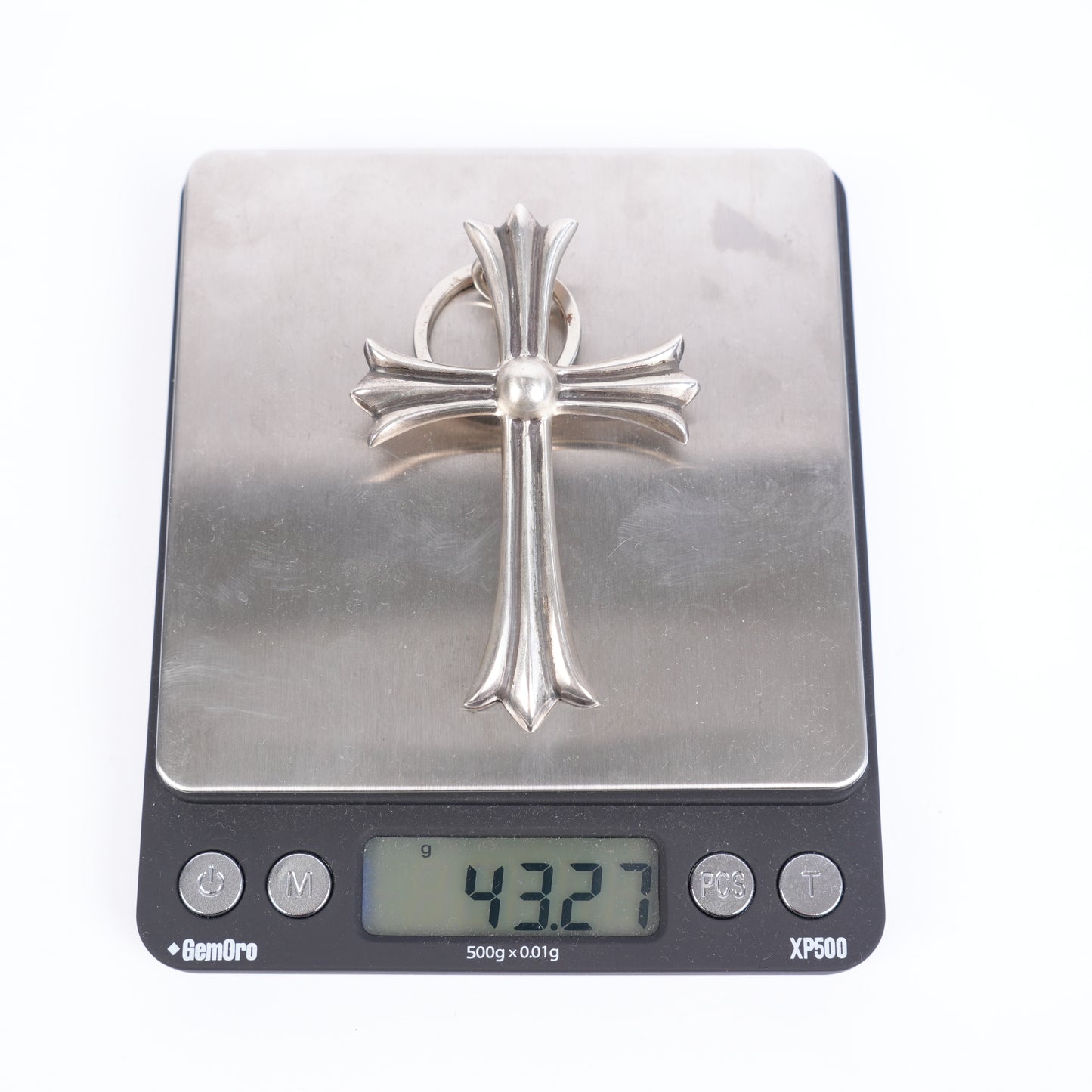 CHROME HEARTS CROSS PENDANT KEYCHAIN