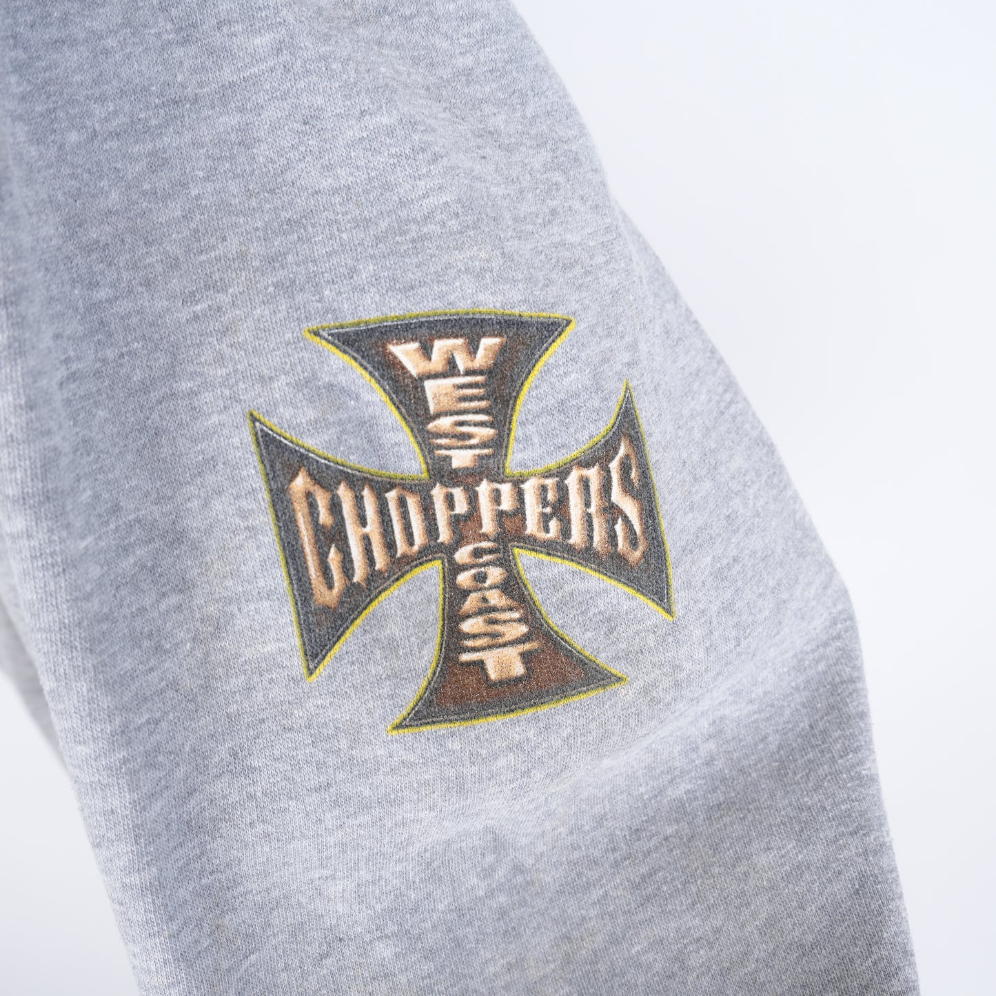 WCC GREY THRASHED HOODIE