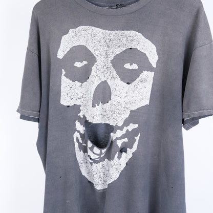 VINTAGE MISFITS THRASHED SKULL TEE