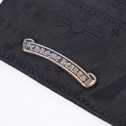CHROME HEARTS STENCIL NYLON CARD HOLDER WALLET