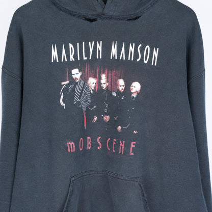 MARYLIN MANSON BLACK THRASHED HOODIE