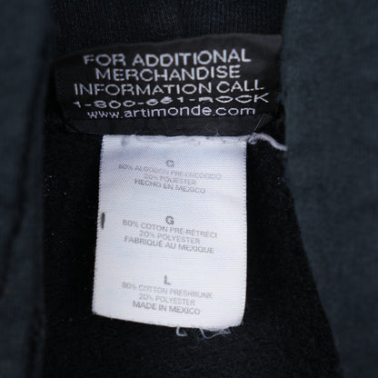 MARYLIN MANSON BLACK THRASHED HOODIE