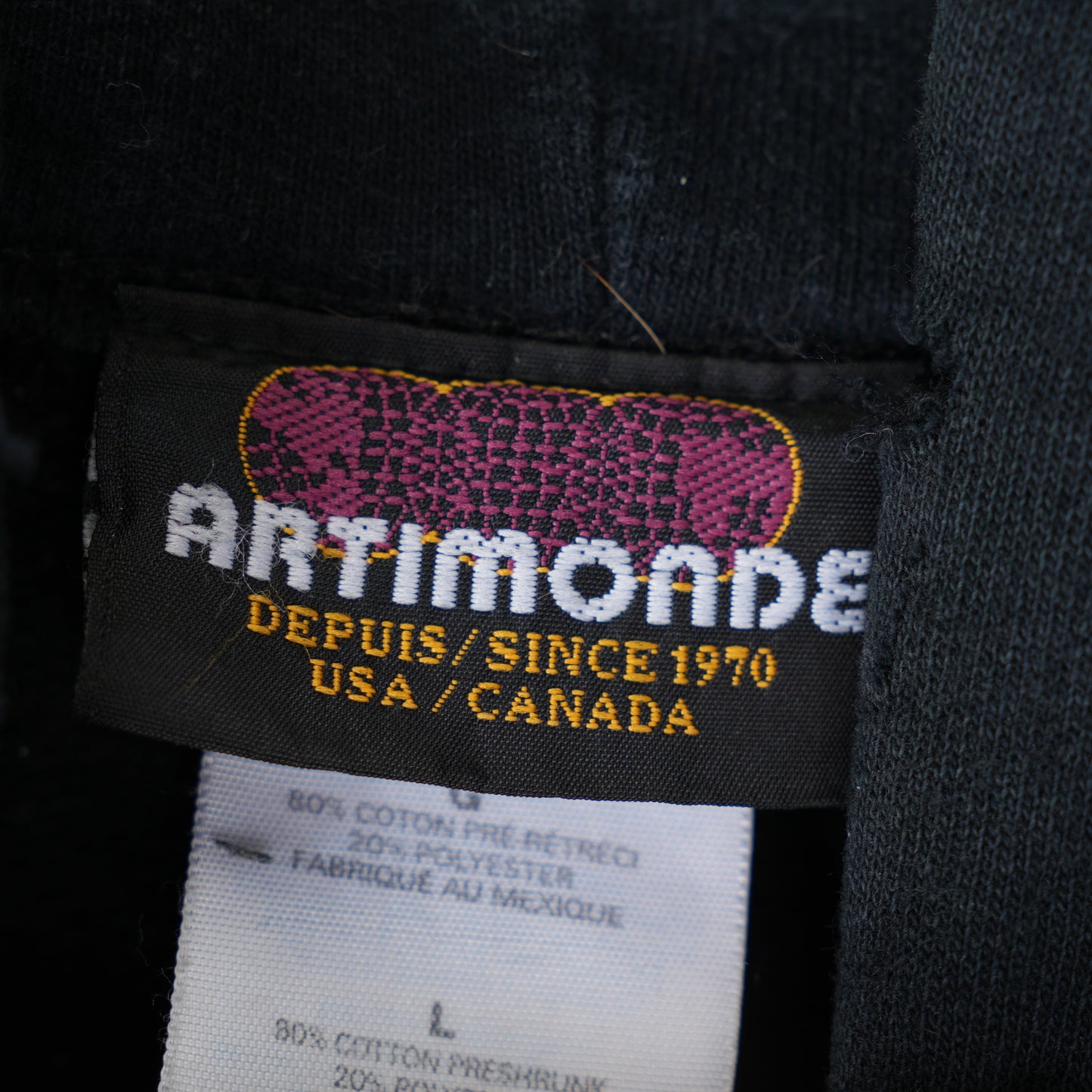 MARYLIN MANSON BLACK THRASHED HOODIE