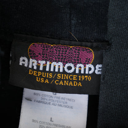 MARYLIN MANSON BLACK THRASHED HOODIE