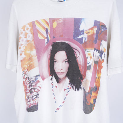 VINTAGE 90'S FADED BJORK POST ALBUM TEE