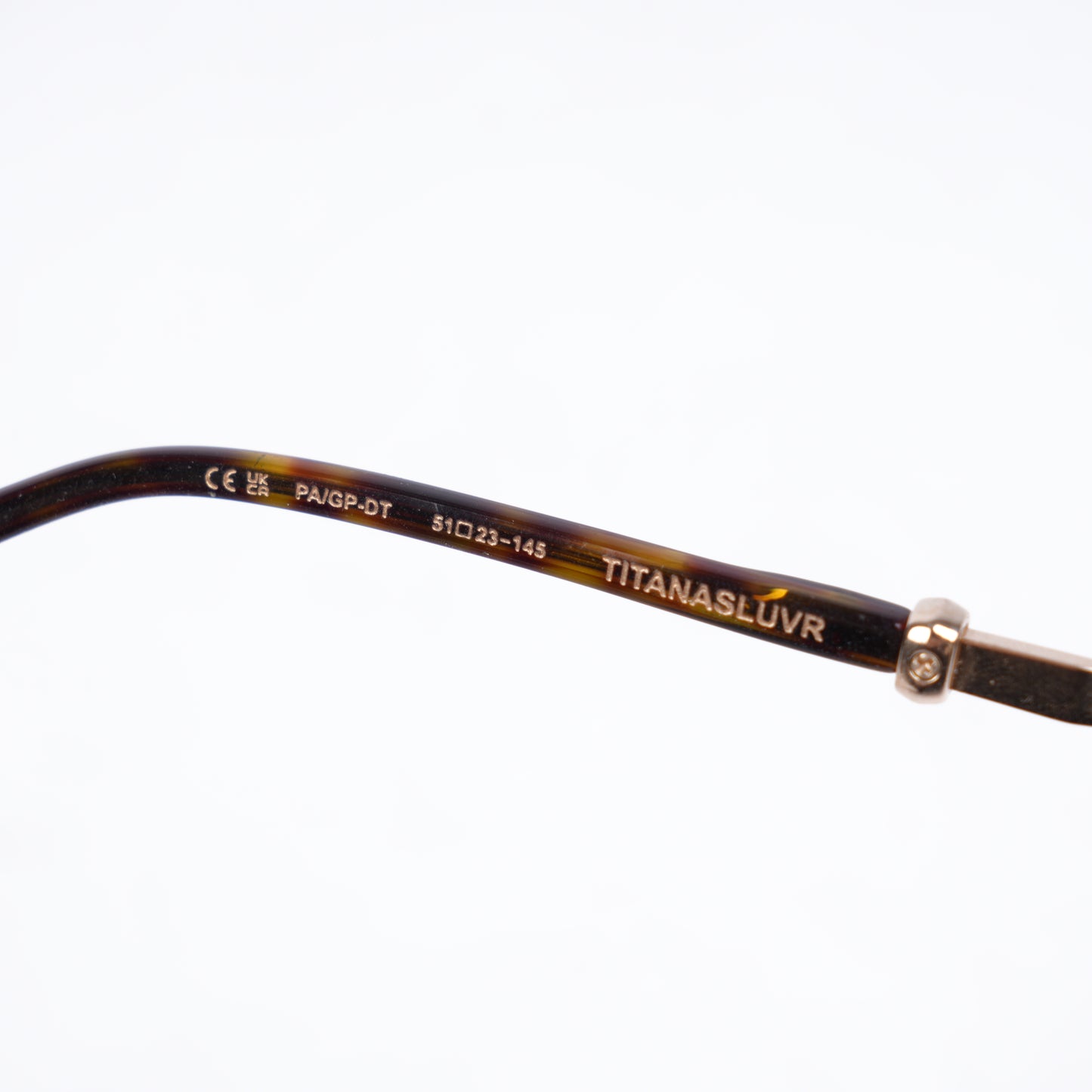 CHROME HEARTS TITANASLUVR GLASSES