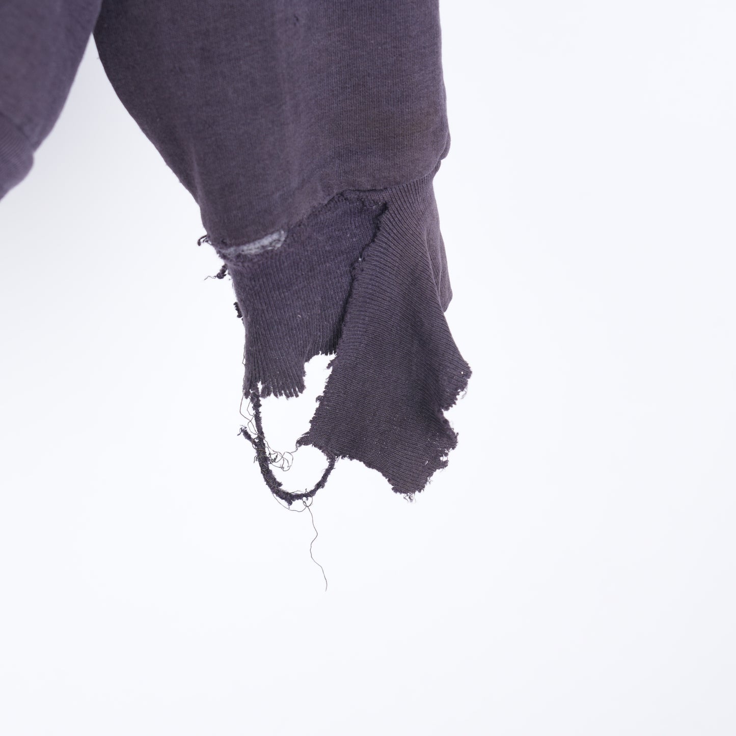 FADED THRASHED 70s PURPLE THERMAL LINED HOODIE