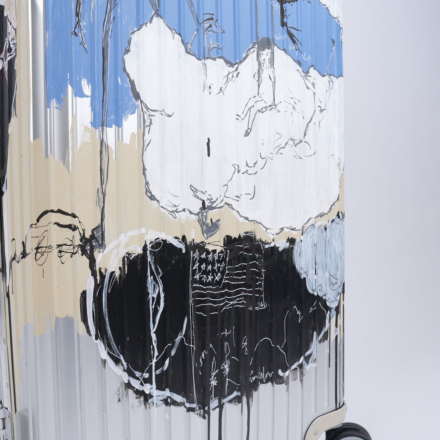 R-003 RIMOWA 1 OF 1 HAND PAINTED CUSTOM